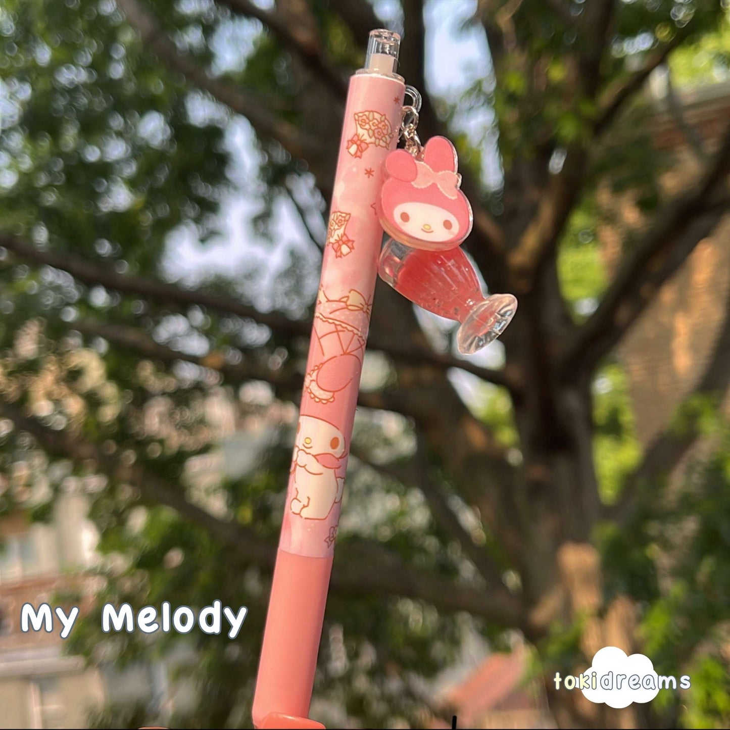 Sanrio Mechanical Pencil - Swinging Jingle Charm