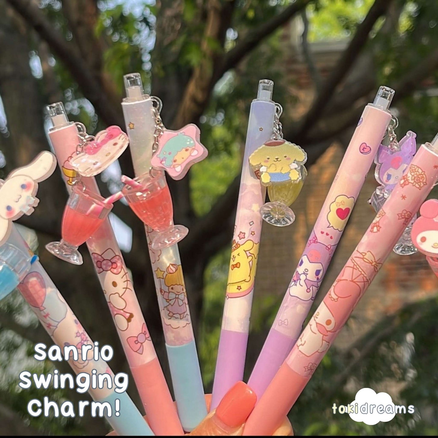 Sanrio Mechanical Pencil - Swinging Jingle Charm